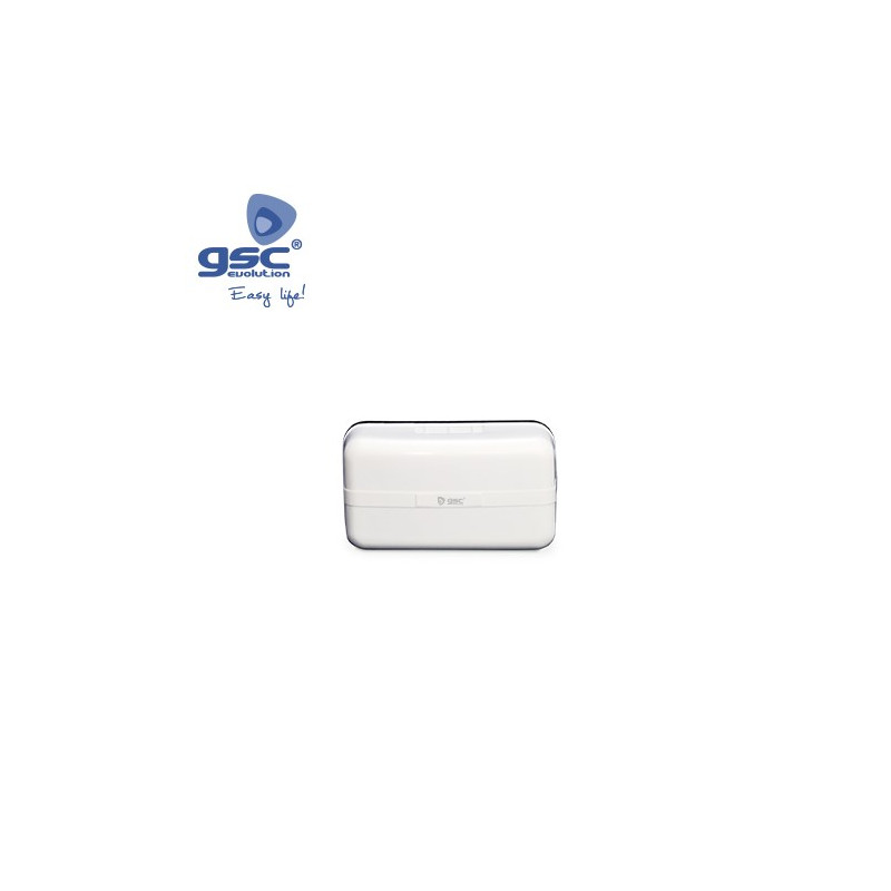 Timbre Ding-Dong Ovalado 80dB 220V Fusible protección  135x79x50mm GSC C10/60