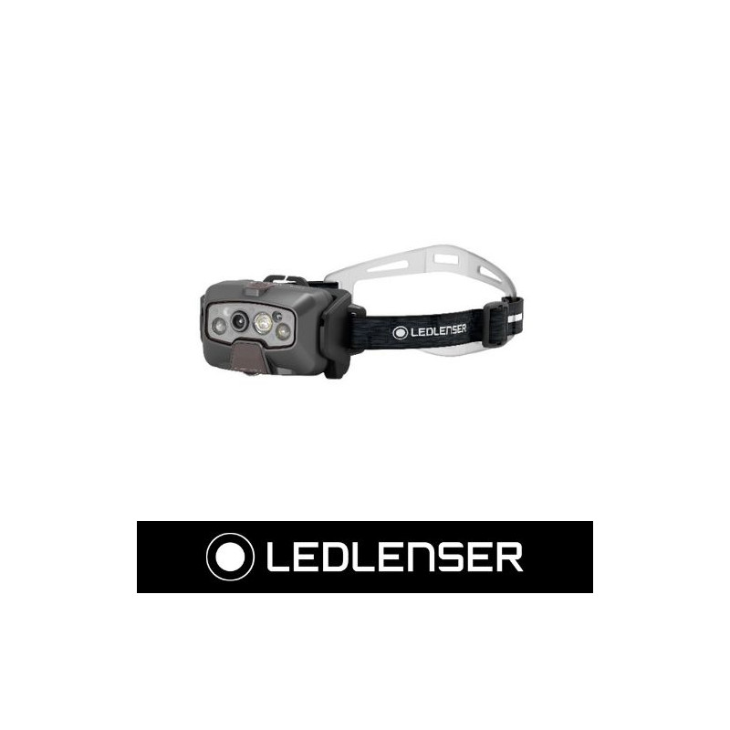 Linterna Frontal HF8R Signature Negro RECARGABLE 2000 lm LEDLENSER UUS