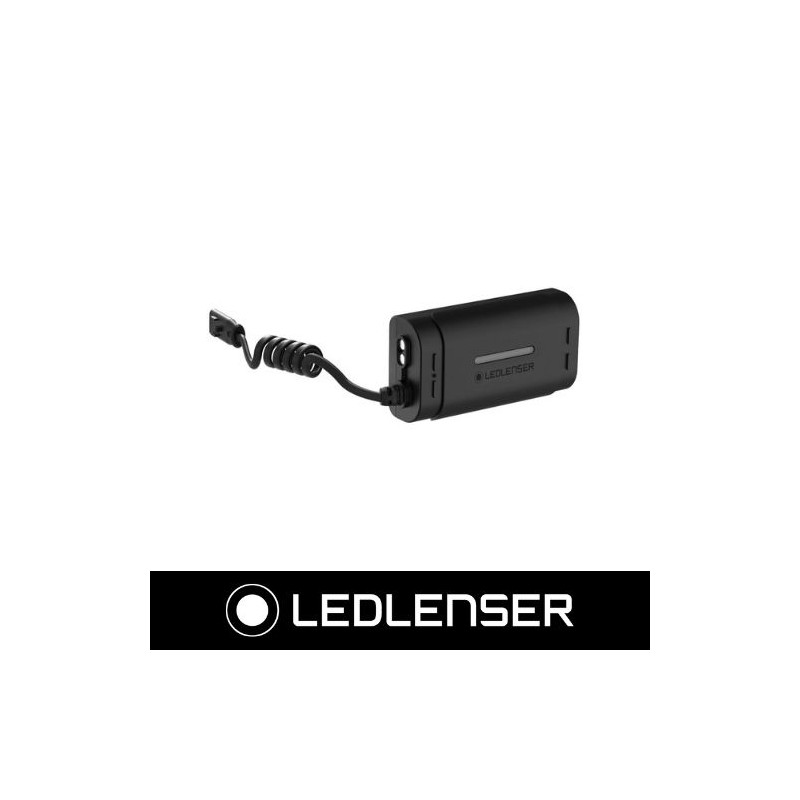 Batería RECARGABLE 2x18650 Li-ion 5000mAh para linterna NEO9R Sport LEDLENSER