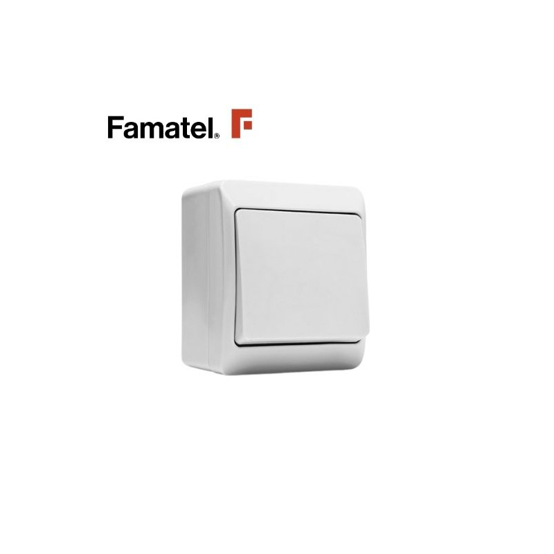 Mecanismo superficie Serie POOL estanco Conmutador 10A-220V IP54 FAMATEL / 12
