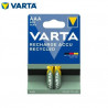Pila Recargable AAA 1,2v 800 mAh Blister 2 pilas VARTA
