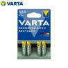 Pila Recargable AAA 1,2v 800 mAh Blister 4 pilas VARTA