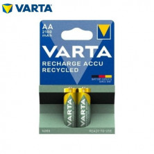 Pila Recargable AA 1,2v 2100 mAh Blister 2 pilas VARTA