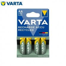 Pila Recargable AA 1,2v 2100 mAh Blister 4 pilas VARTA