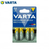 Pila Recargable AA 1,2v 2100 mAh Blister 4 pilas VARTA