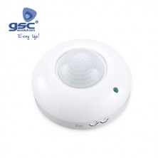 Detector movimiento superficie techo Regulable Diámetro 115 x 58 mm 220V 360g GSC C1/50