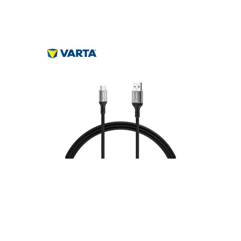 Cable USB Tipo C a USB Tipo A - 2m VARTA