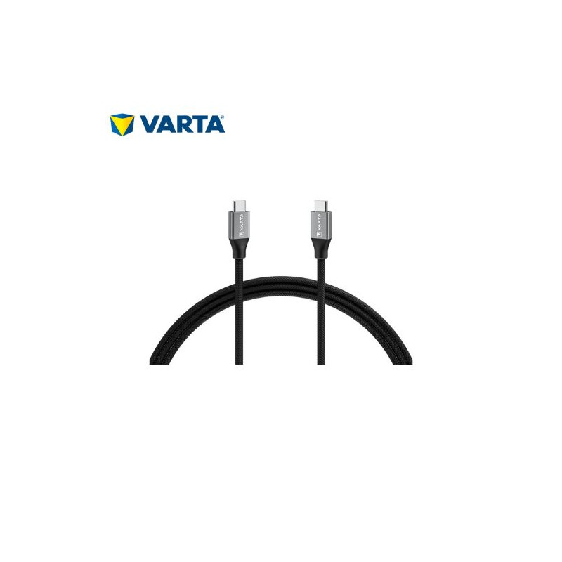 Cable USB Tipo C a USB Tipo C - 2m VARTA