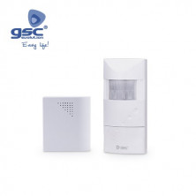 Detector movimiento avisador presencia 111 x 30 mm 120g 80-100dB IP40 Blister GSC C10/20