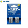 Pila Litio AAA 1,5v Profesional Blister 4 pilas VARTA