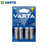 Pila Litio AA 1,5v Profesional Blister 4 pilas VARTA