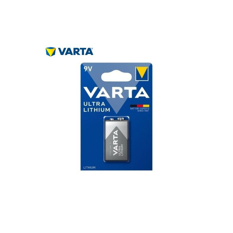 Pila Litio 9v Profesional Blister 1 pila VARTA
