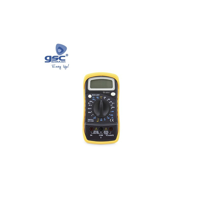 Multímetro Digital Blister GSC C1/40