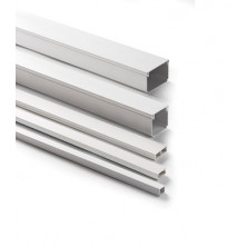 Canal Mini 10x20mm 2 metros Blanca adhesiva FAMATEL C1/24