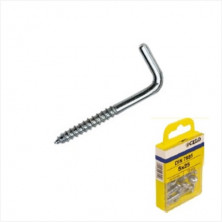 Alcayata roscada Diámetro 16x30 mm cincado Blister de 22 unidades CELO