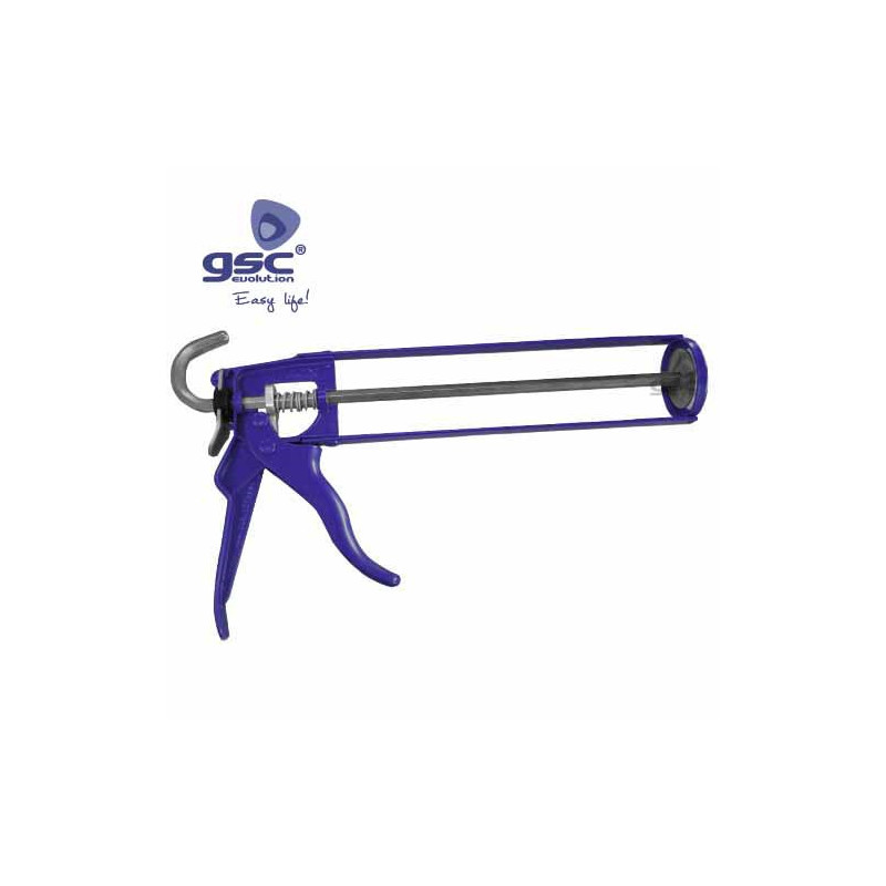 Pistola de silicona de aluminio. Funciona a muelle GSC C1/24