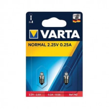Bombilla para linterna 2,25V 0,2A Argon VARTA UUS