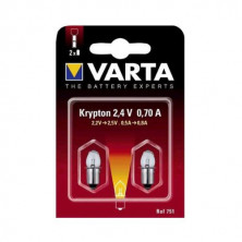 Bombilla para linterna 2,4V 0,7A Krypton VARTA UUS
