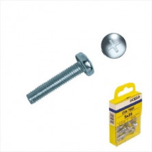 Tornillo DIN 7985 rosca métrica PH M6x25 mm cincado Blister de 10 unidades CELO