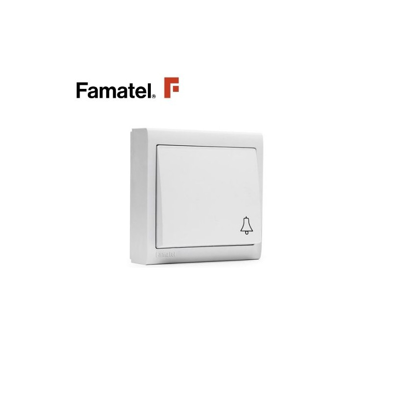 Mecanismo superficie Serie 8000 Pulsadores de timbre 10A-220V FAMATEL