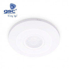 Detector movimiento superficie techo Regulable Diámetro 115 x 24 mm 220V 360g IP20 GSC C1/50