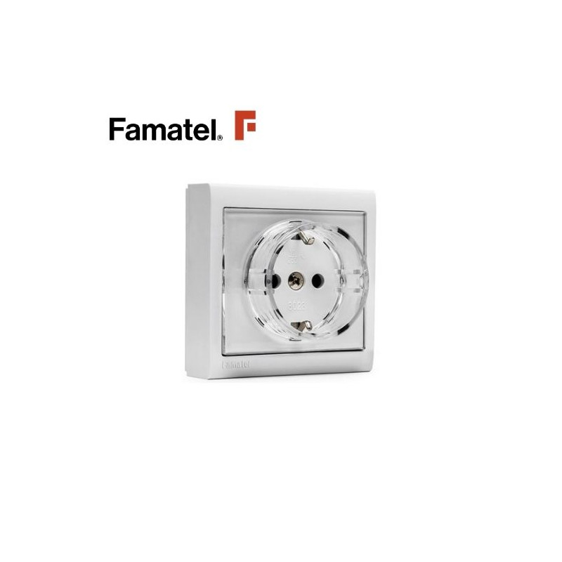 Mecanismo superficie Serie 8000 Base 16A-220V TT FAMATEL / 8