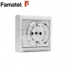 Mecanismo superficie Serie 8000 Base 16A-220V TT FAMATEL / 8