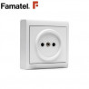 Mecanismo superficie Serie 8000 Base 10A-220V FAMATEL / 10