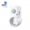 Detector movimiento Superficie Regulable con Base schuko 45 x 81,5 x 98,3 mm 220V 120g GSC C1/50