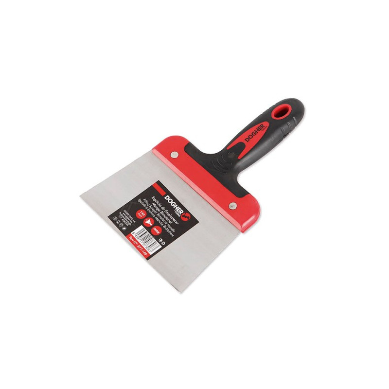 Espátula emplástico inoxidable m/bimat. 240mm DOGHER