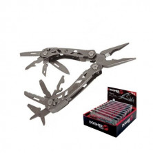 Caja expositora de 10 Multiherramientas con 15 funciones DOGHER