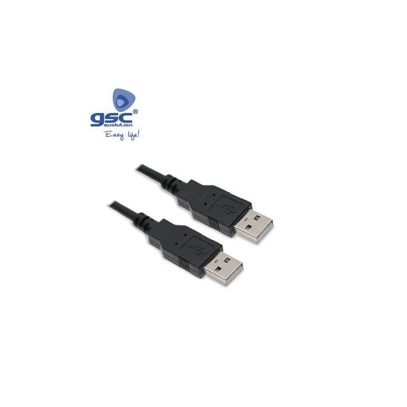 Conexión USB Macho A - Macho A 1.8m GSC C1/300