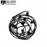 Guirnalda decorativa 5m con 10 portaE27 Bombillas NO Incluidas IP64 SILVER C1