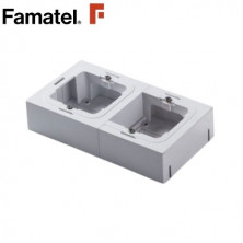 Caja superficie doble para mecanismos de empotrar Serie HABITAT15 FAMATEL / 10