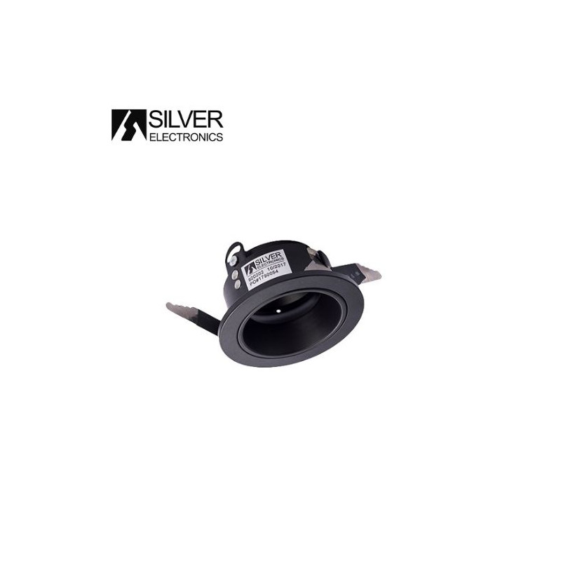 Aro basculante Negro Diámetro empotra. 75mm ÚLTIMAS UNIDADES