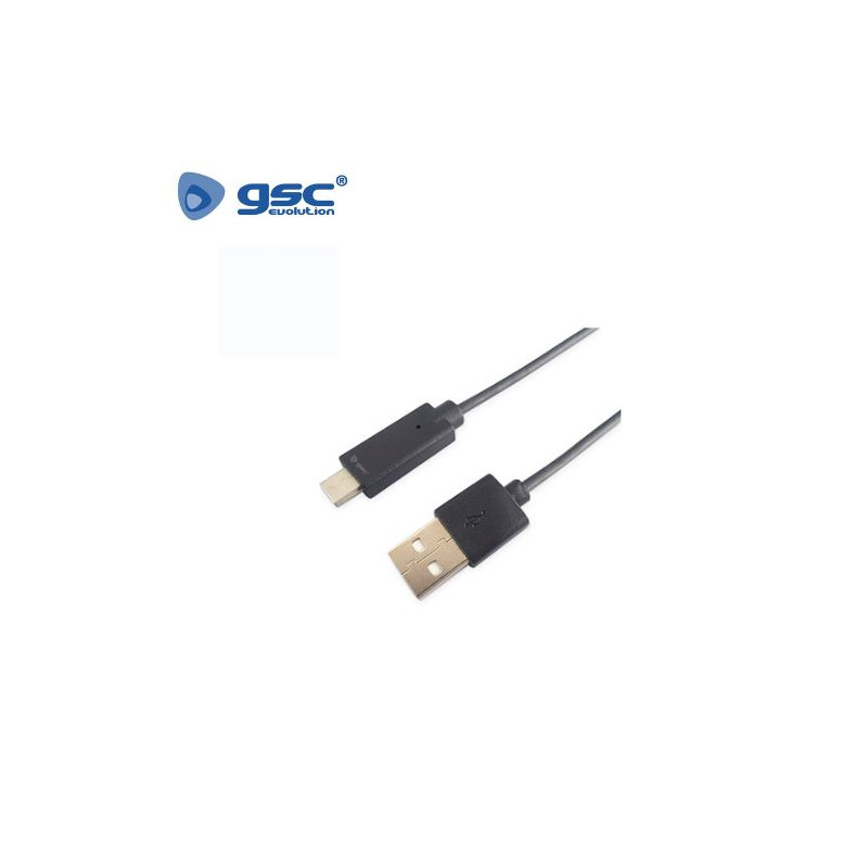 Cable USB macho a USB Tipo C macho 3.0 - 1,5M GSC C1/85