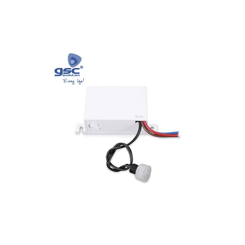 Detector crepuscular Empotrable techo Blanco 56,80 x 37,30 mm 220V IP44 GSC C1/100
