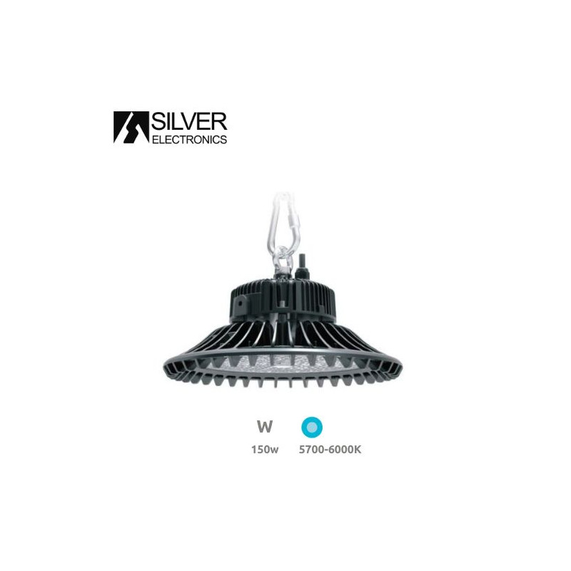 Campana Industrial LED Regulable 150w 6000K 21000 Lm ANVIL SILVER C1 UUS