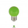Bombilla Esférica LED E27 1w Verde DECORATIVA IP44 220V PREMIUM SILVER C10