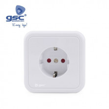 Mecanismo empotrar Base TT 16A-220V Cuadrada GSC UUS