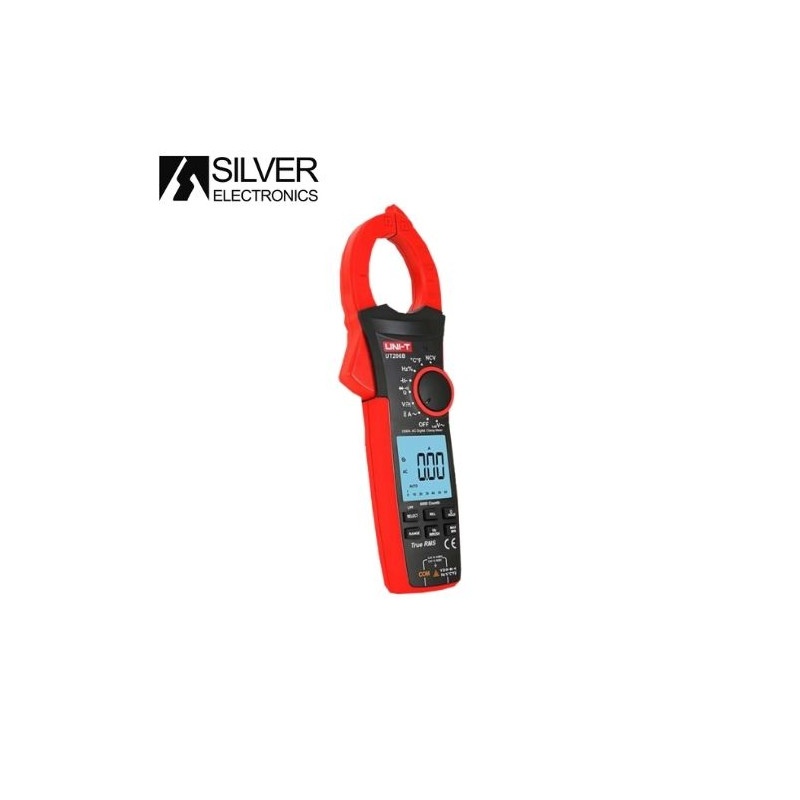 Electropinza Digital UT208B 1000A / 1000V AD-DC SILVER C1