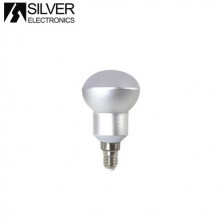Bombilla Reflectora LED E14 R50 6w 3000K 530Lm 220V PREMIUM SILVER C10