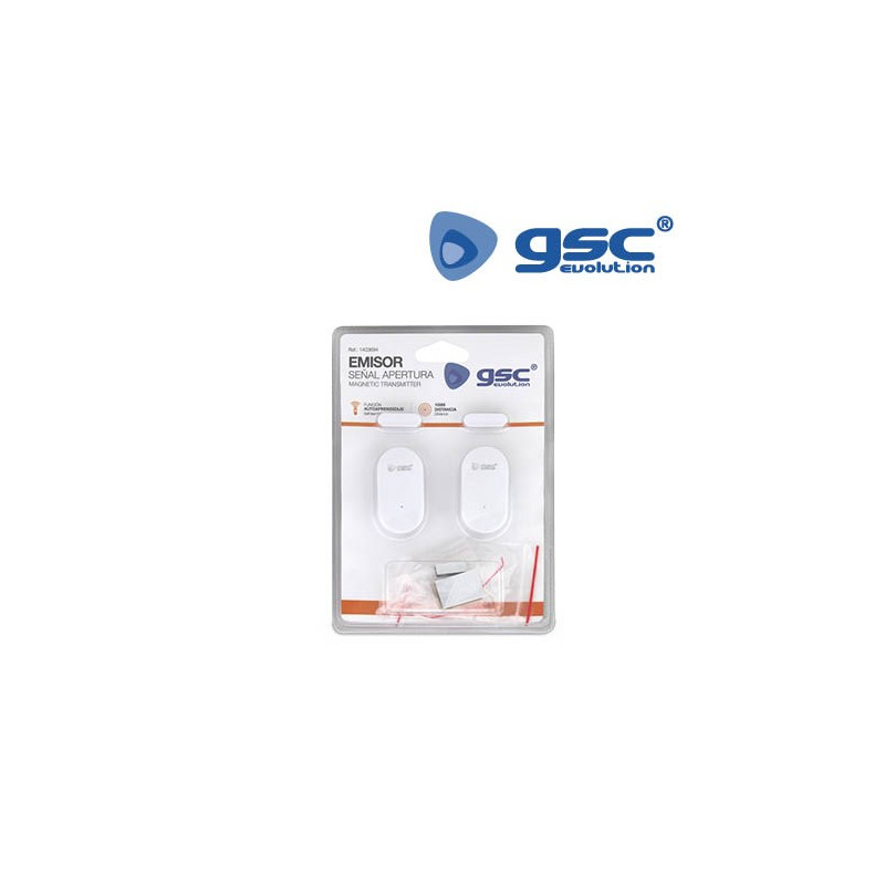 Timbre Emisor señal de apertura para referencia 1403693 100m 85dB Alimentado a pilas 1xCR2032 GSC C1