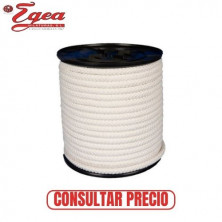 Cuerda Poliéster Driza-Trenzada 6mm Mate Rollo 200m EGEA