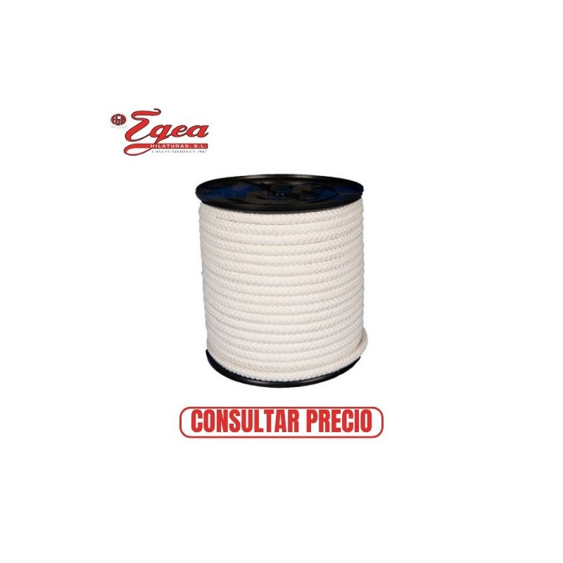 Cuerda Poliéster Driza-Trenzada 6mm Mate Rollo 200m EGEA