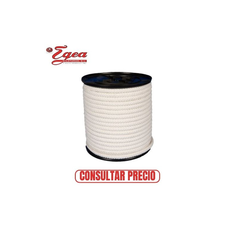 Cuerda Poliéster Driza-Trenzada 10mm Mate Rollo 100m EGEA