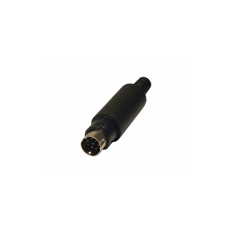 Conector Macho mini-DIN 7P. AVALVA