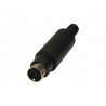 Conector Macho mini-DIN 7P. AVALVA