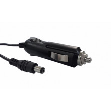 Conexion macho automovil con fusible 3A a jack alimentacion AVALVA