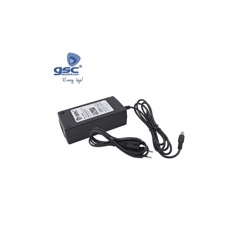 Fuente de alimentación para Tira de LED 12V 48w con cable y conector IP20 GSC C1/50